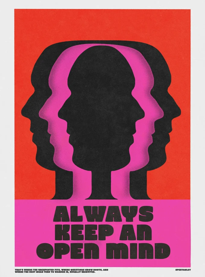Always Keep An Open Mind